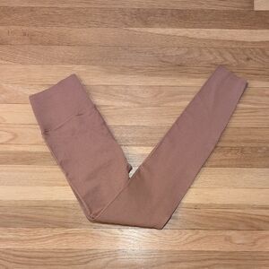 Fabletics Rose Taupe High-Waist Leggings